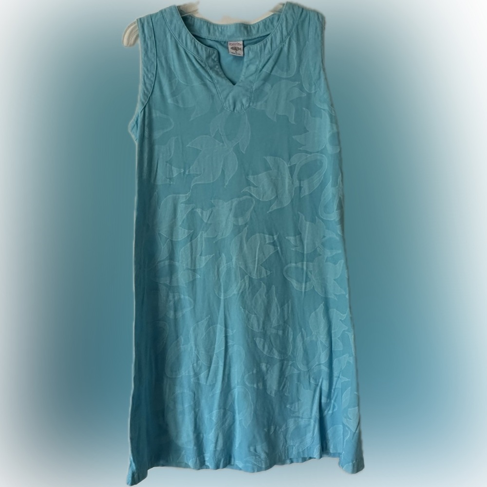 ICanToo Blue Fish Women's Sundress - size M
